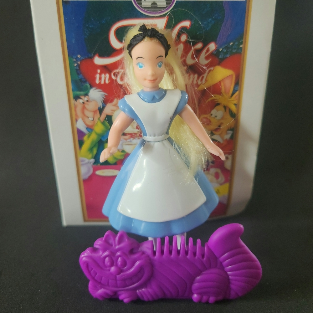 Vintage 1995 Alice in Wonderland Disney × McDonald's Collectible Happy Meal Toy